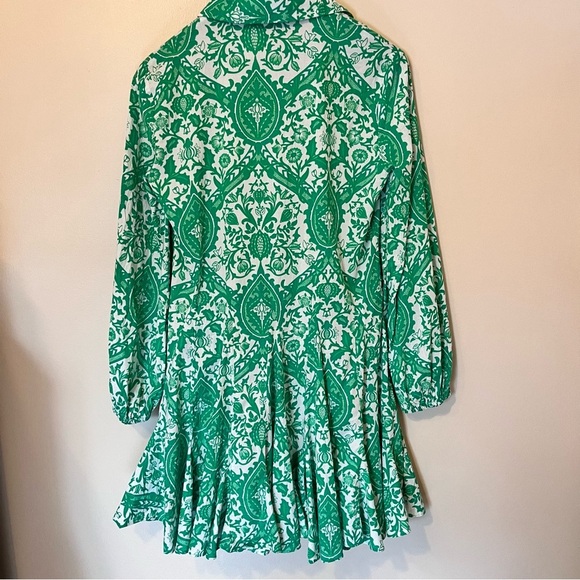 Zara blogger paisley shirt dress - Picture 4 of 4